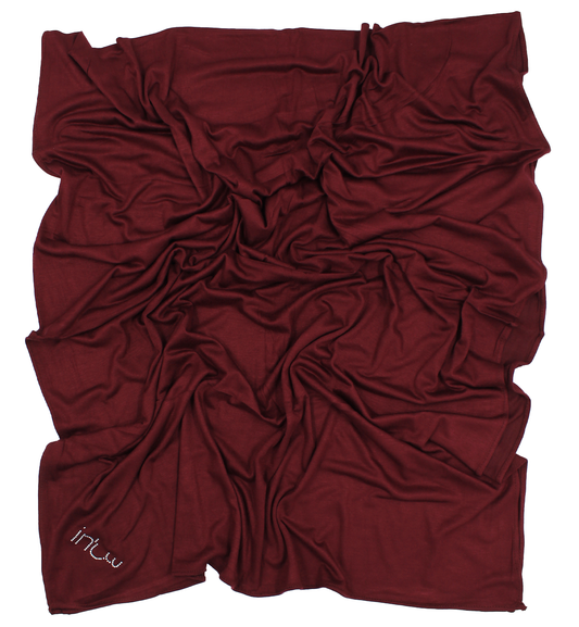 CHÂLE EMALY® "SIMPLE" - Bordeaux