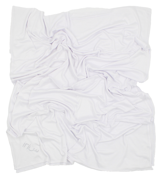 CHÂLE EMALY® "SIMPLE" - Blanc