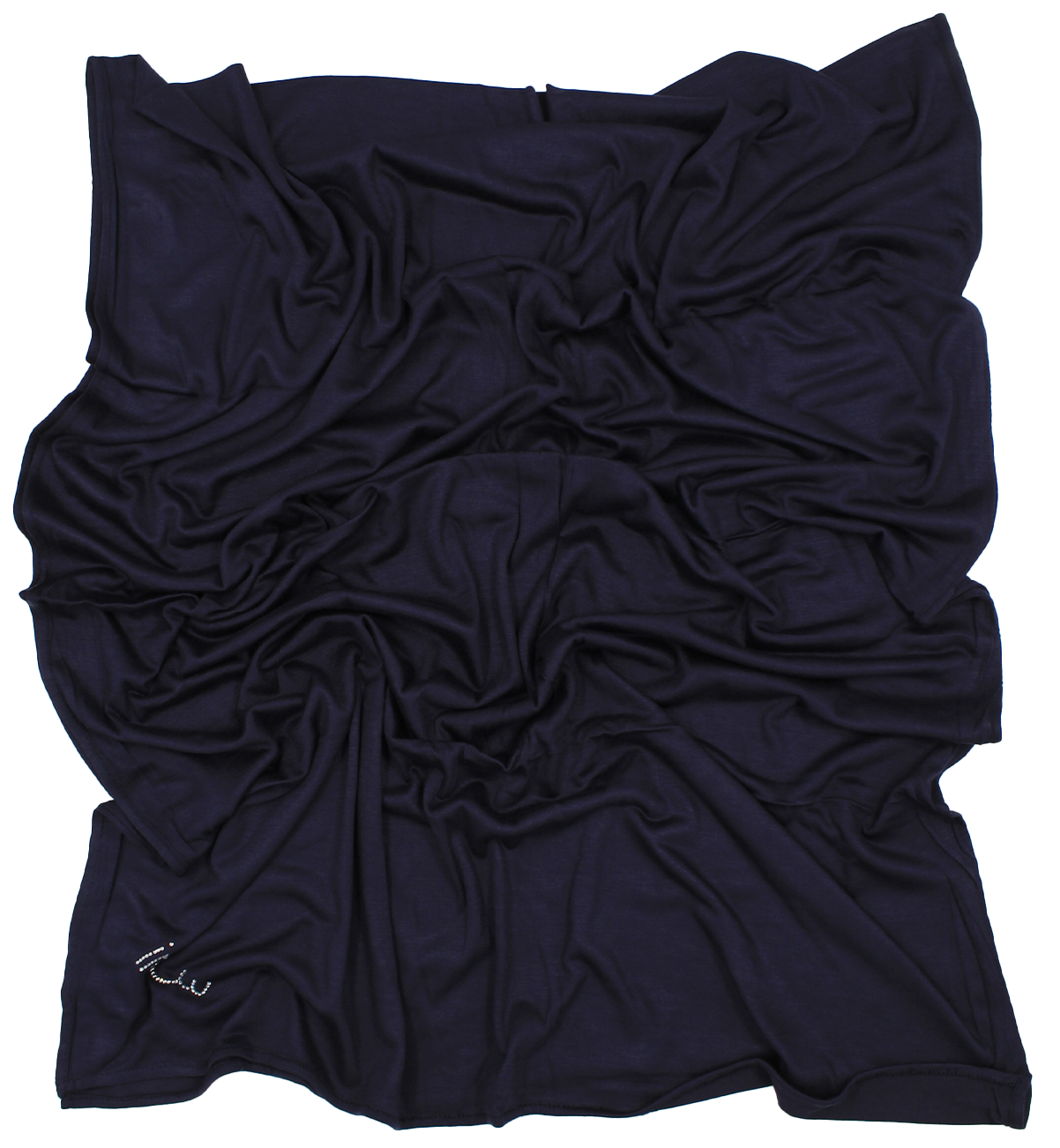 châle emaly® "simple" - bleu nuit