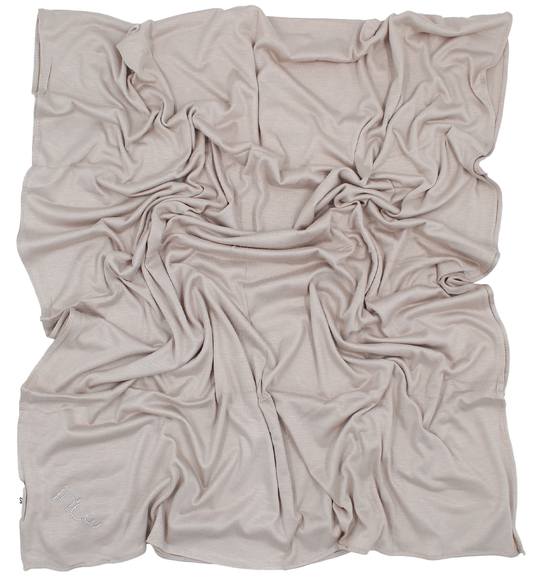 CHÂLE EMALY® "SIMPLE" - Beige mode