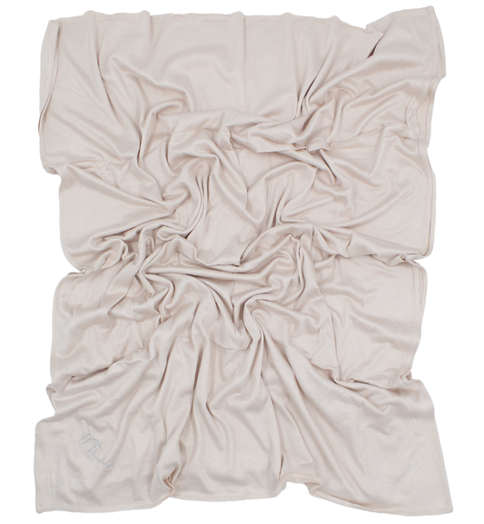 CHÂLE EMALY® "SIMPLE" - Beige nude