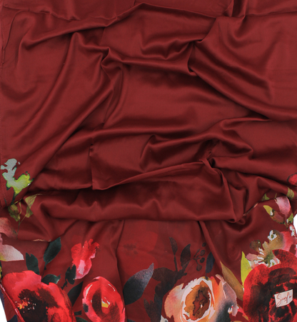Satin spécial "EDGA" - Bordeaux