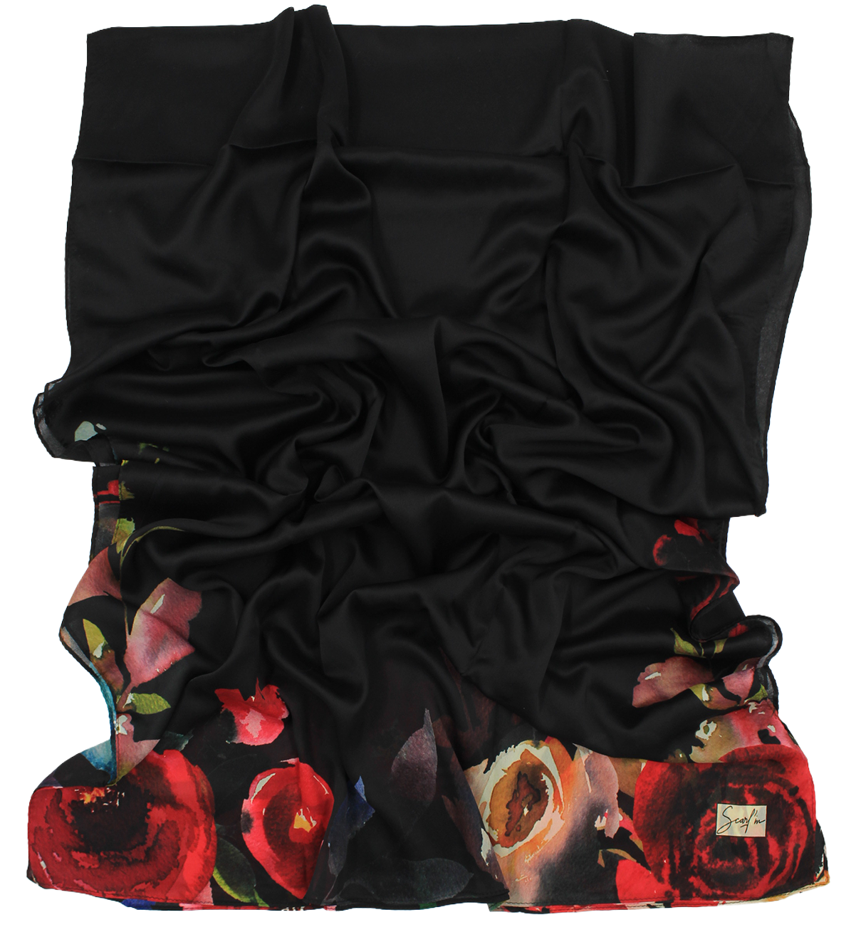Satin spécial "EDGA" - Noir