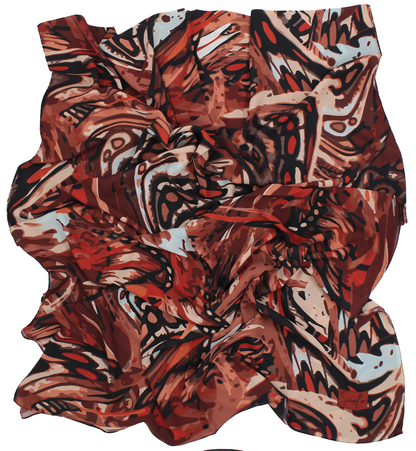 CHALE YAOMY® "Faracha" - Bordeaux