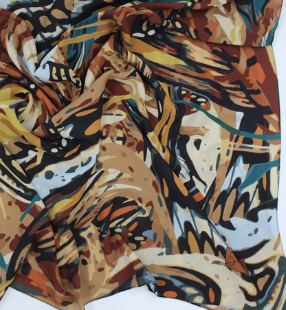 CHALE YAOMY® "Faracha" - Marron