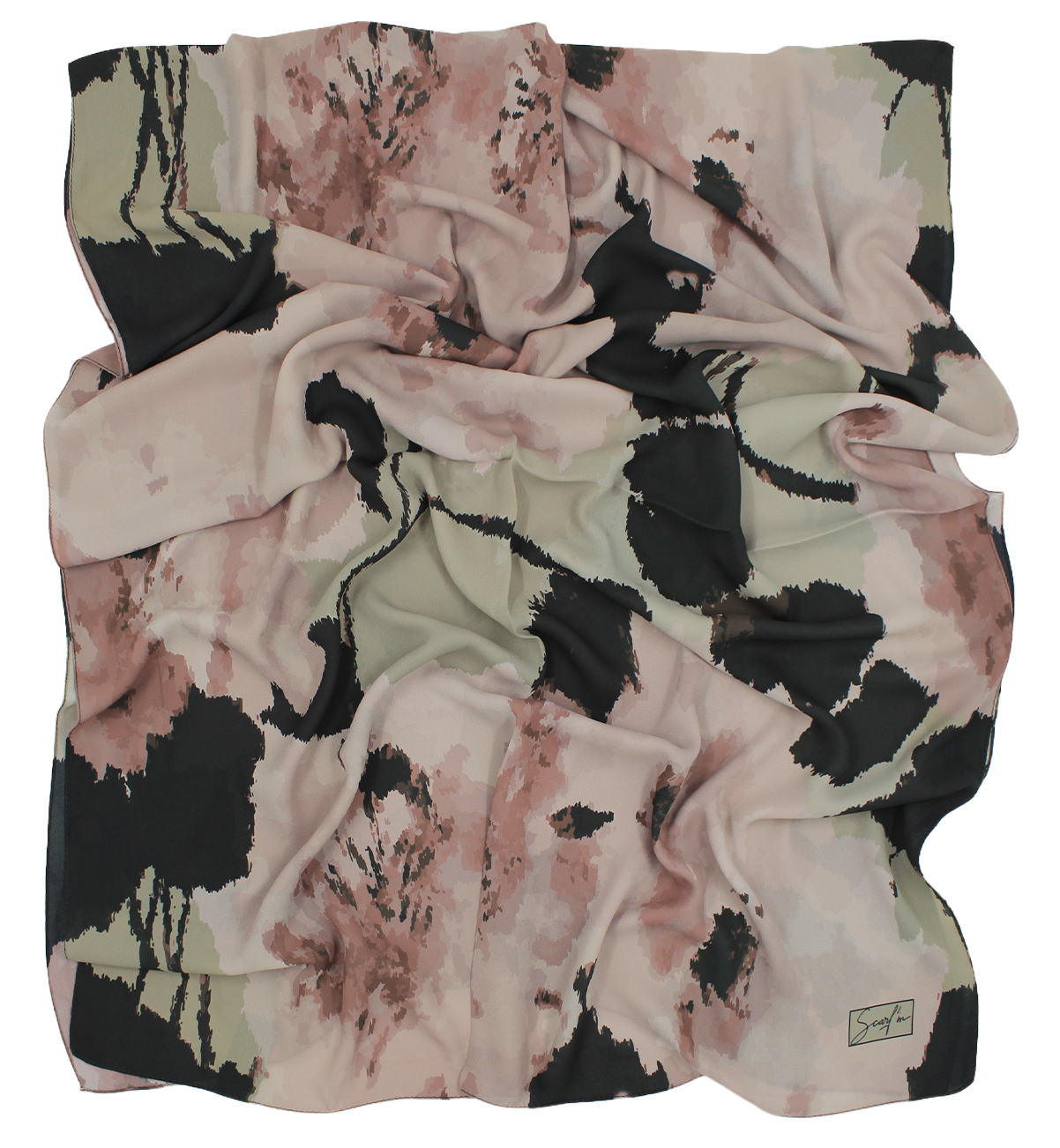 CHALE YAOMY® "FLORAL" - Rosé