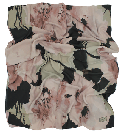 CHALE YAOMY® "FLORAL" - Rosé