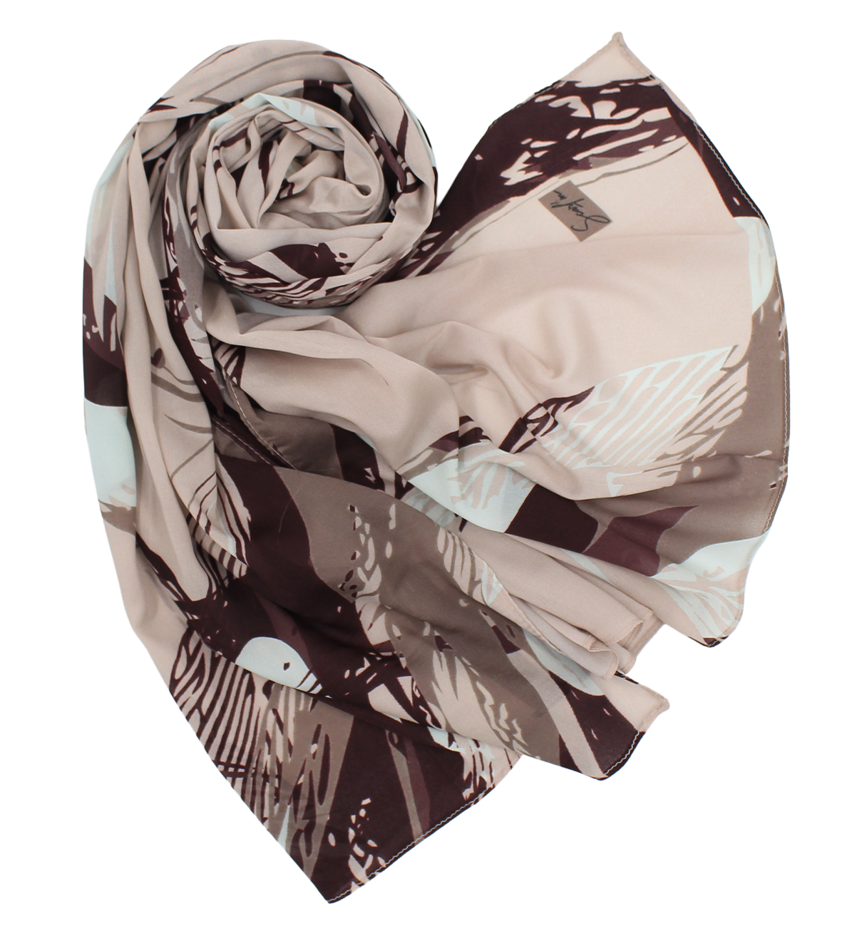 Satin spécial "FLY" - Burgundy