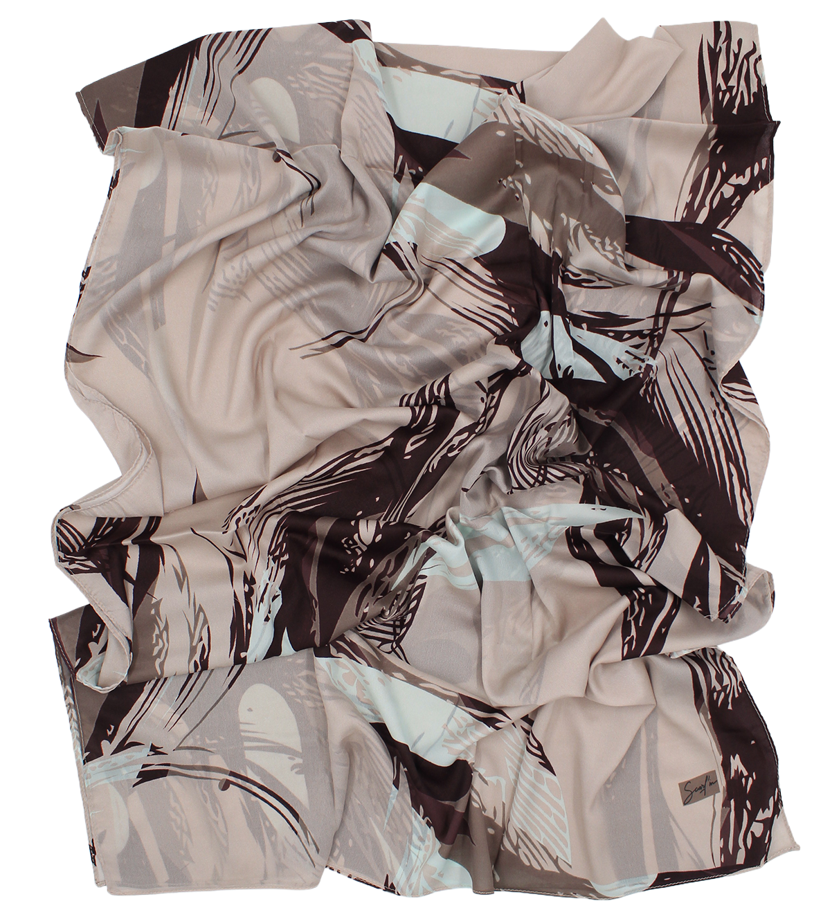 Satin spécial "FLY" - Burgundy