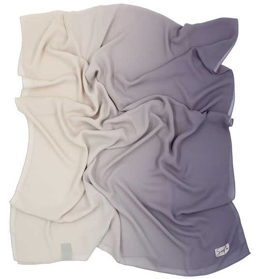 CHALE YAOMY® DÉGRADÉ - Dusty to beige