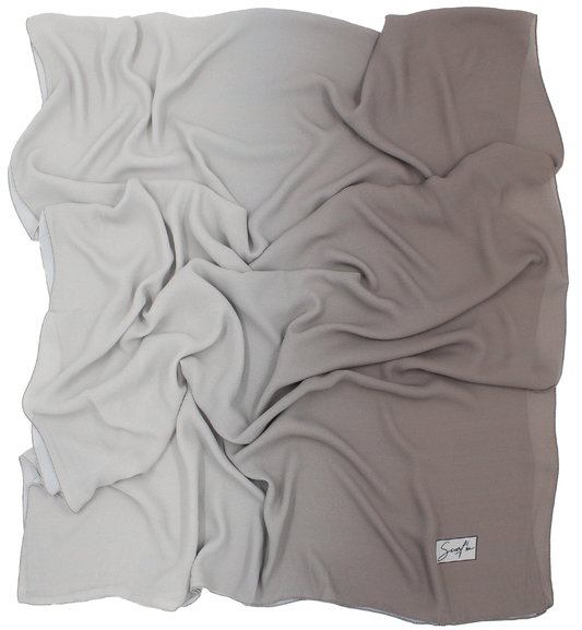 CHALE YAOMY® DÉGRADÉ - G22 Mocha to gris