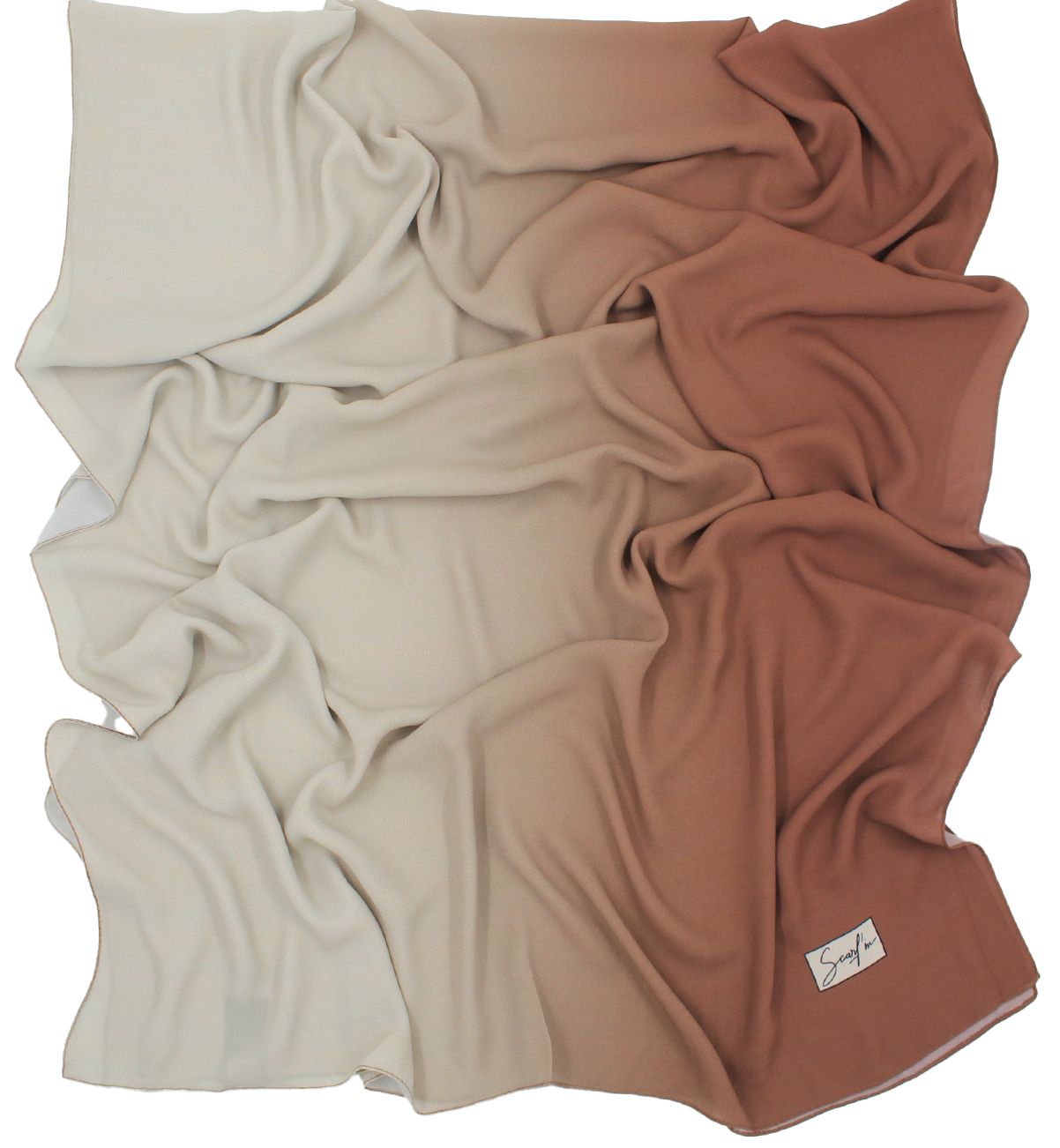 CHALE YAOMY® DÉGRADÉ - G23 Auburn to beige