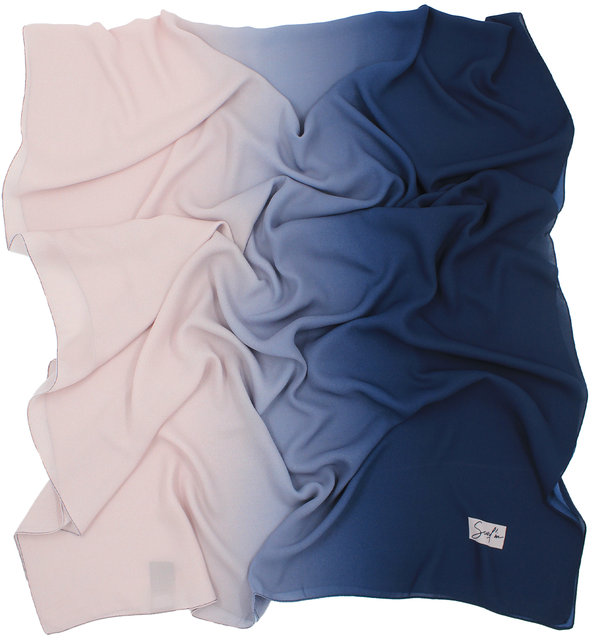 CHALE YAOMY® DÉGRADÉ - G40 Marine to rose