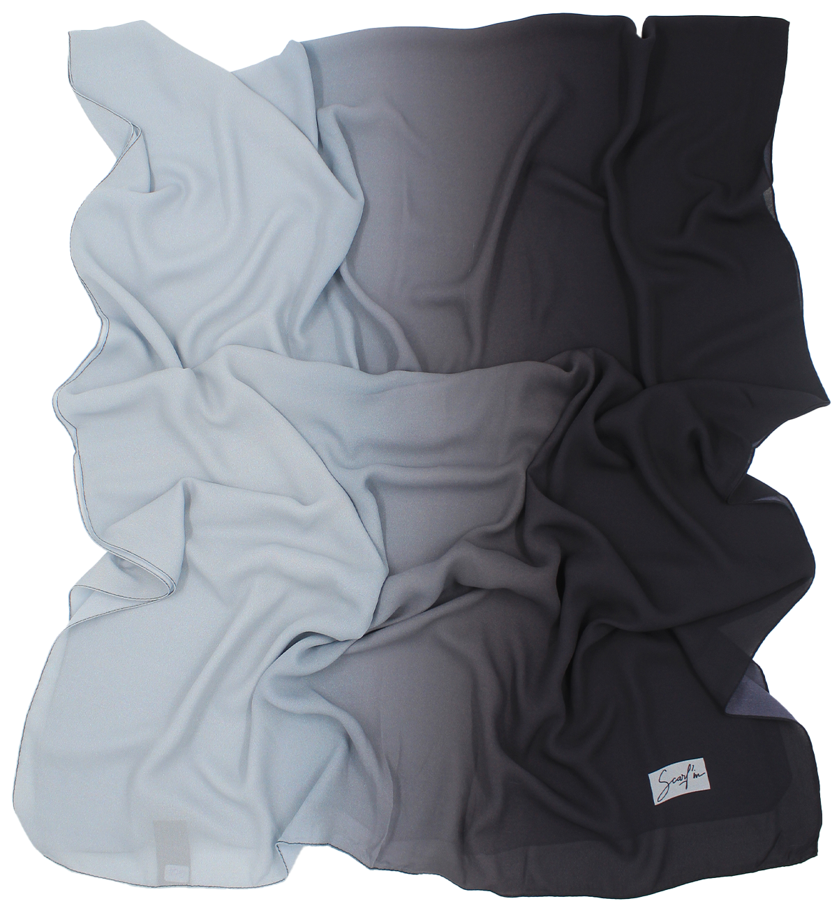 CHALE YAOMY® DÉGRADÉ - G44 Noir to ciel