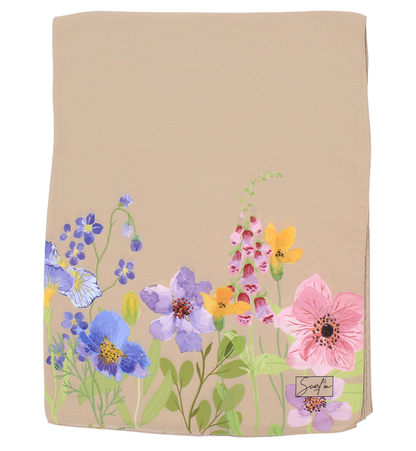 Châle YAOMY® "Gardenia" - Beige