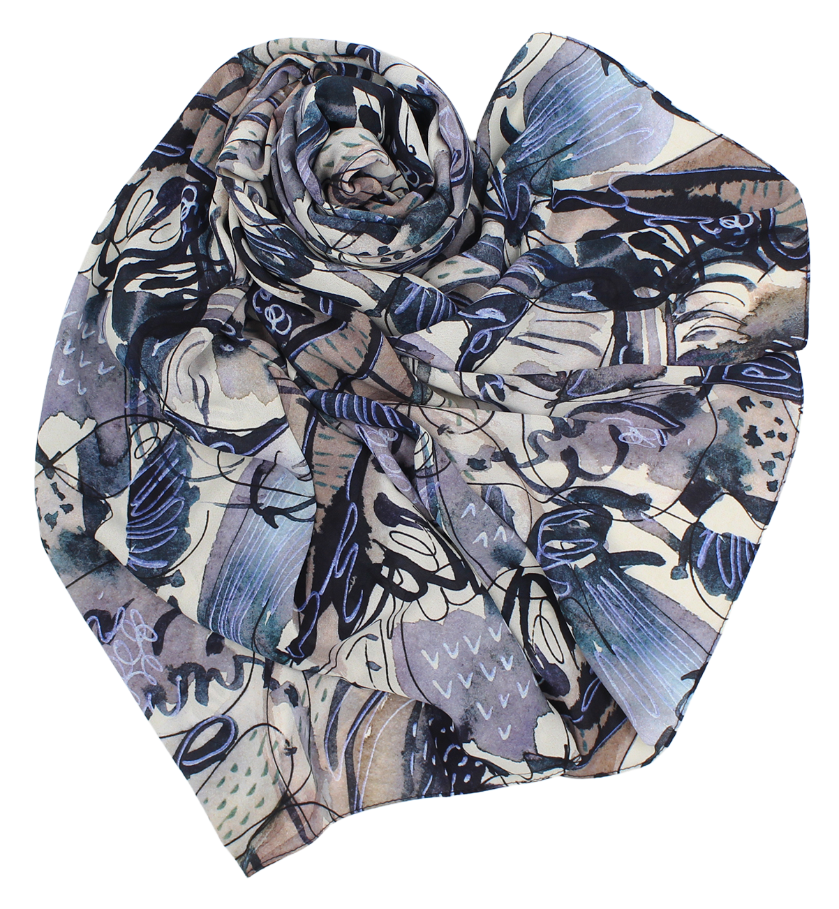Châle YAOMY® "Gilbert" - Bleu