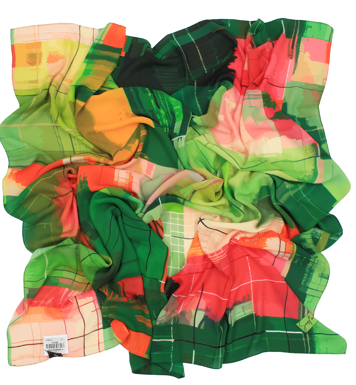 Foulard YAOMY® "GILLY" - Vert