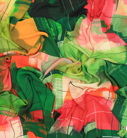 Foulard YAOMY® "GILLY" - Vert