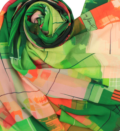Châle YAOMY® "Gilly" - Vert