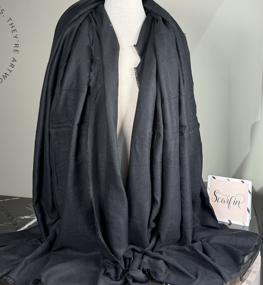 Grande écharpe - Noir