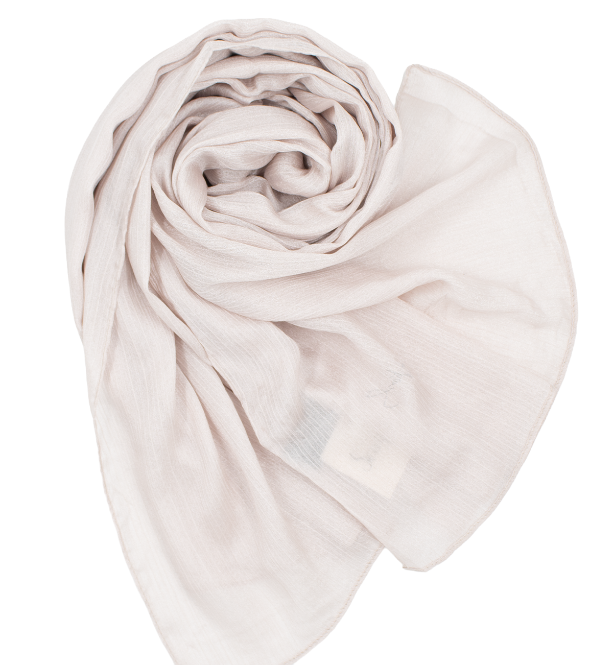 Châle soirées côtelé - Baby pink