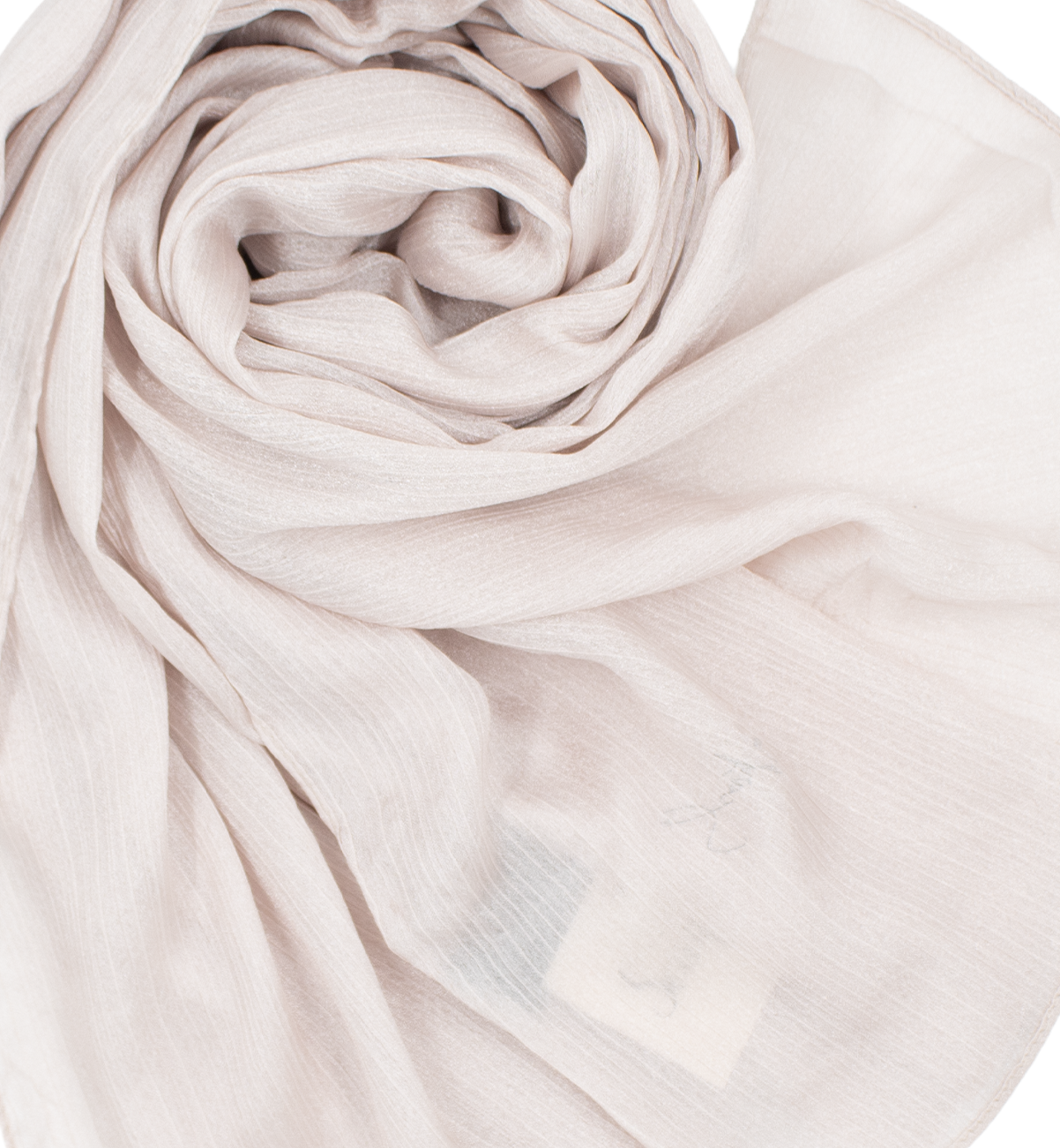 Châle soirées côtelé - Baby pink