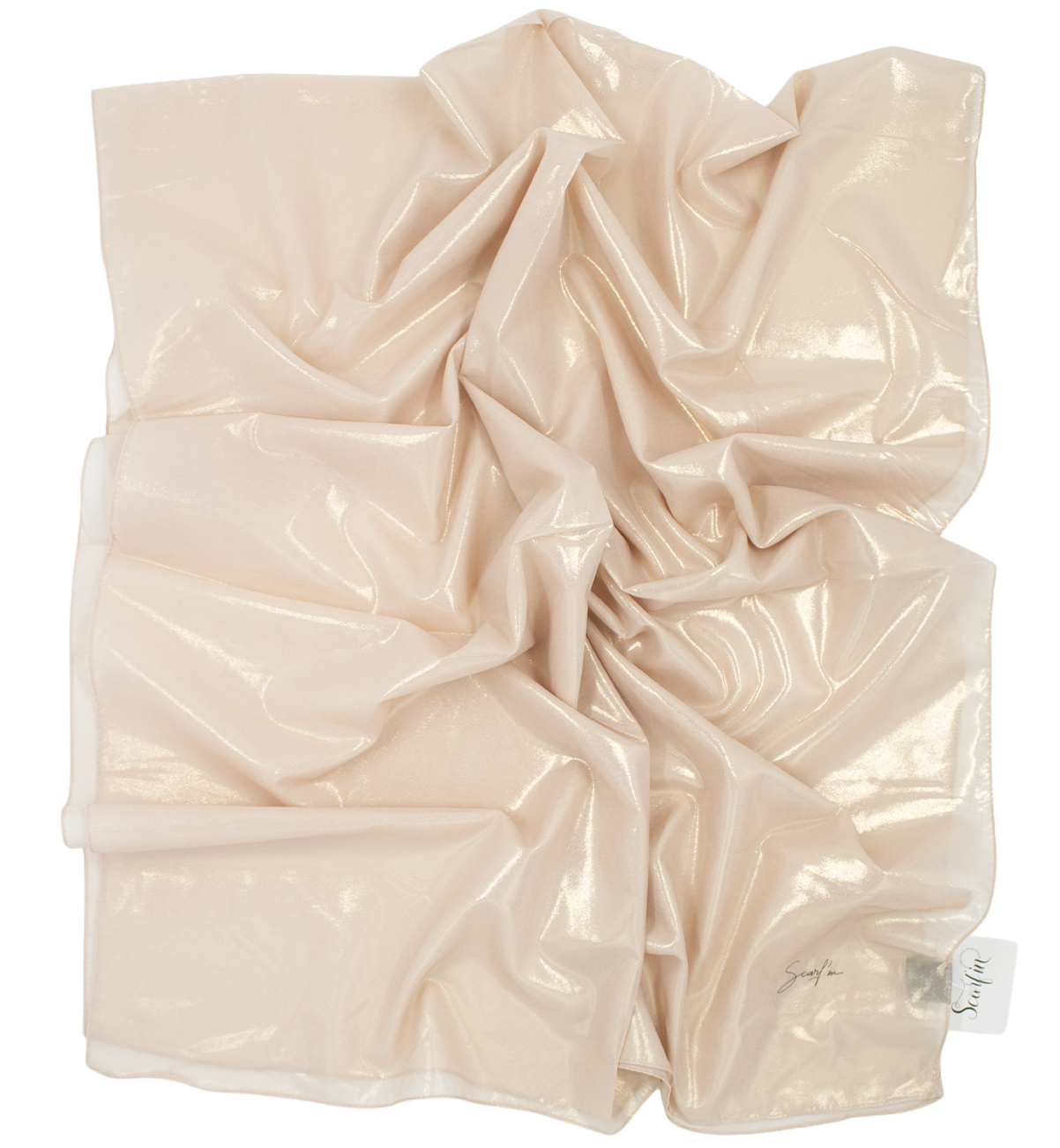 Châle soirées pailleté - Light bronze