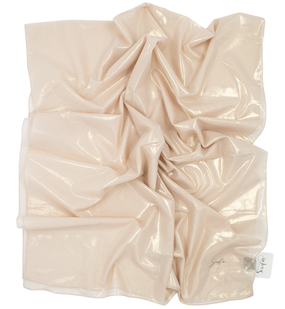 Châle soirées pailleté - Light bronze