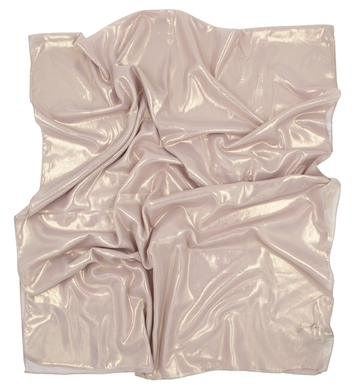 Châle soirées pailleté - Rose doré