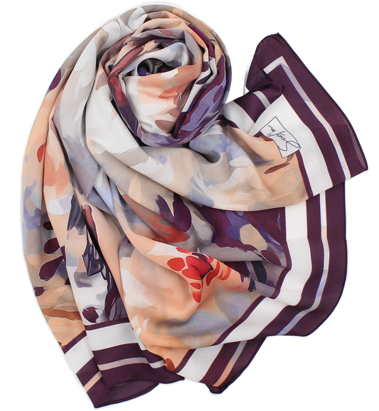 CHÂLE CHIQUI® Ivorya - Mauve