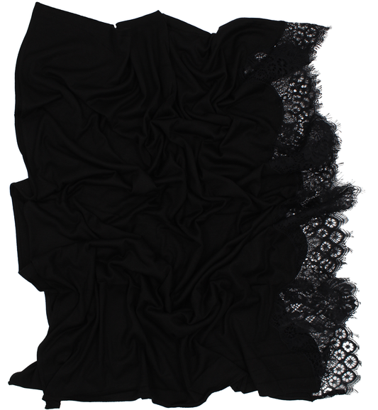 CHÂLE EMALY® dentelle - Noir