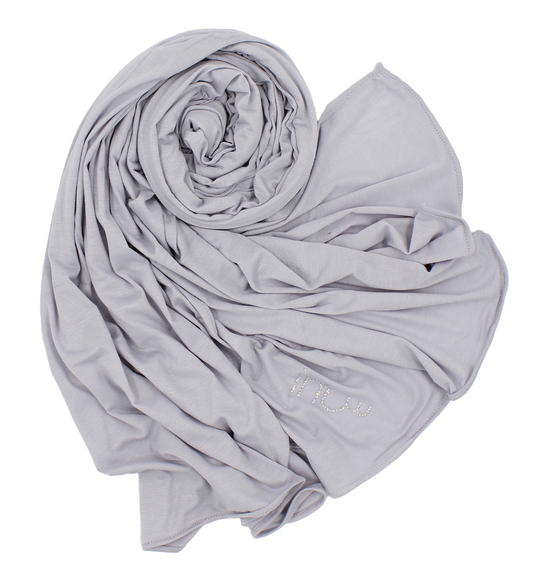 CHÂLE EMALY® extra fin - Gris argent