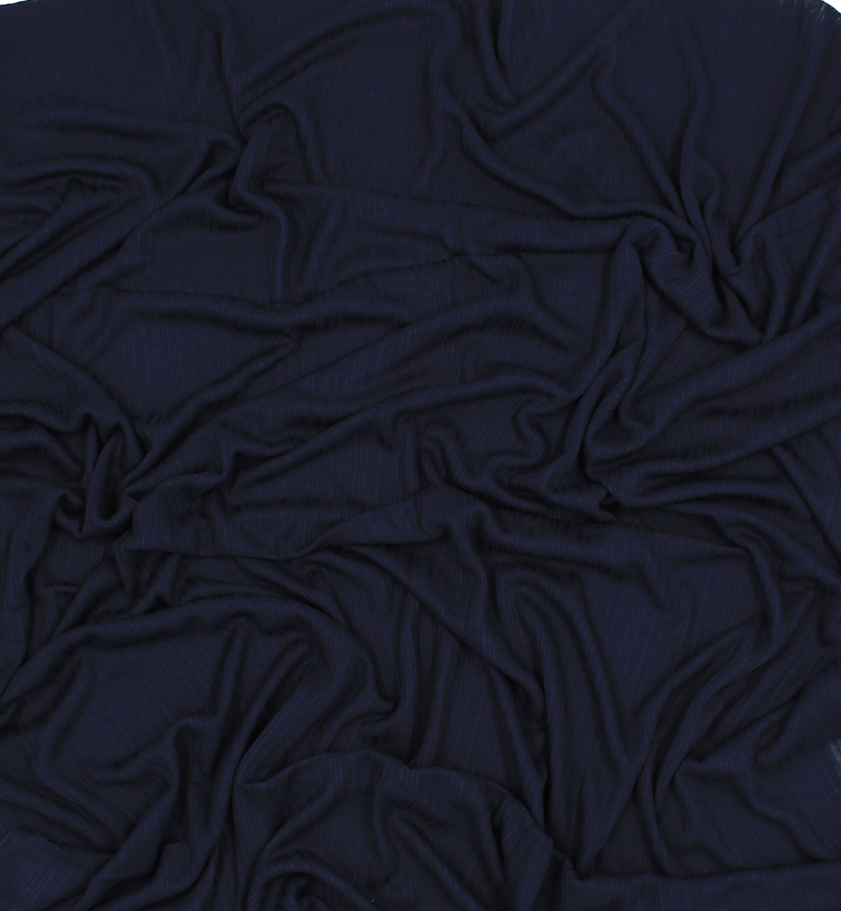 CHÂLE EMALY® "LINES" - Bleu marine