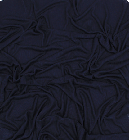 CHÂLE EMALY® "LINES" - Bleu marine