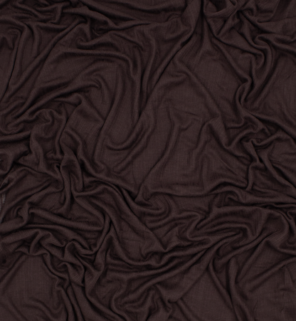 CHÂLE EMALY® "LINES" - Chocolat