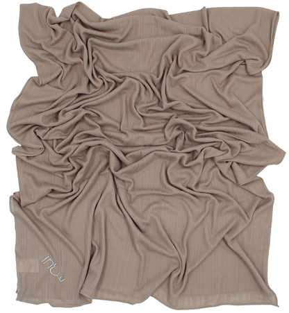 CHÂLE EMALY® "LINES" - Mocha