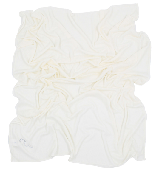 CHÂLE EMALY® "LINES" - Blanc cassé