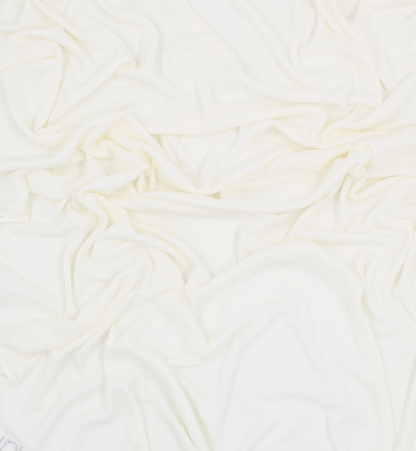 CHÂLE EMALY® "LINES" - Blanc cassé