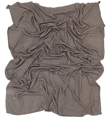 CHÂLE EMALY® "LINES" - Taupe