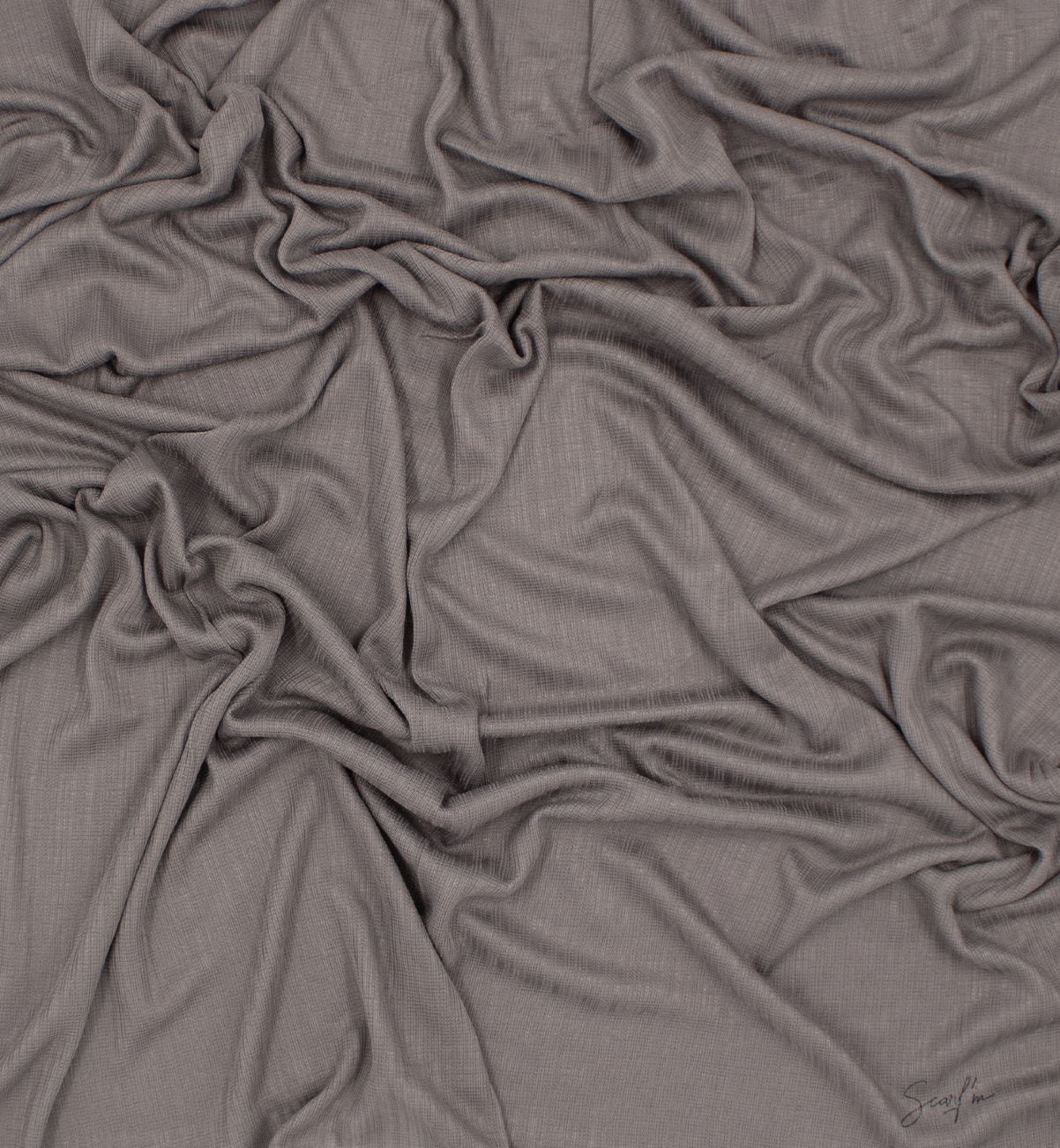CHÂLE EMALY® "LINES" - Gris taupe