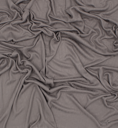 CHÂLE EMALY® "LINES" - Gris taupe