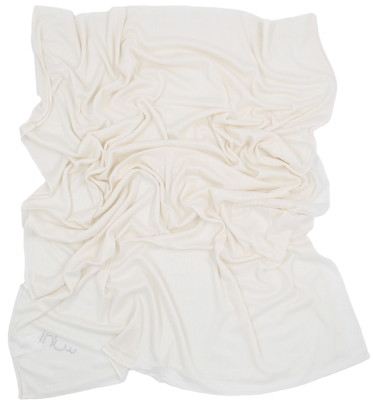 CHÂLE EMALY® "LINES" - Chaux
