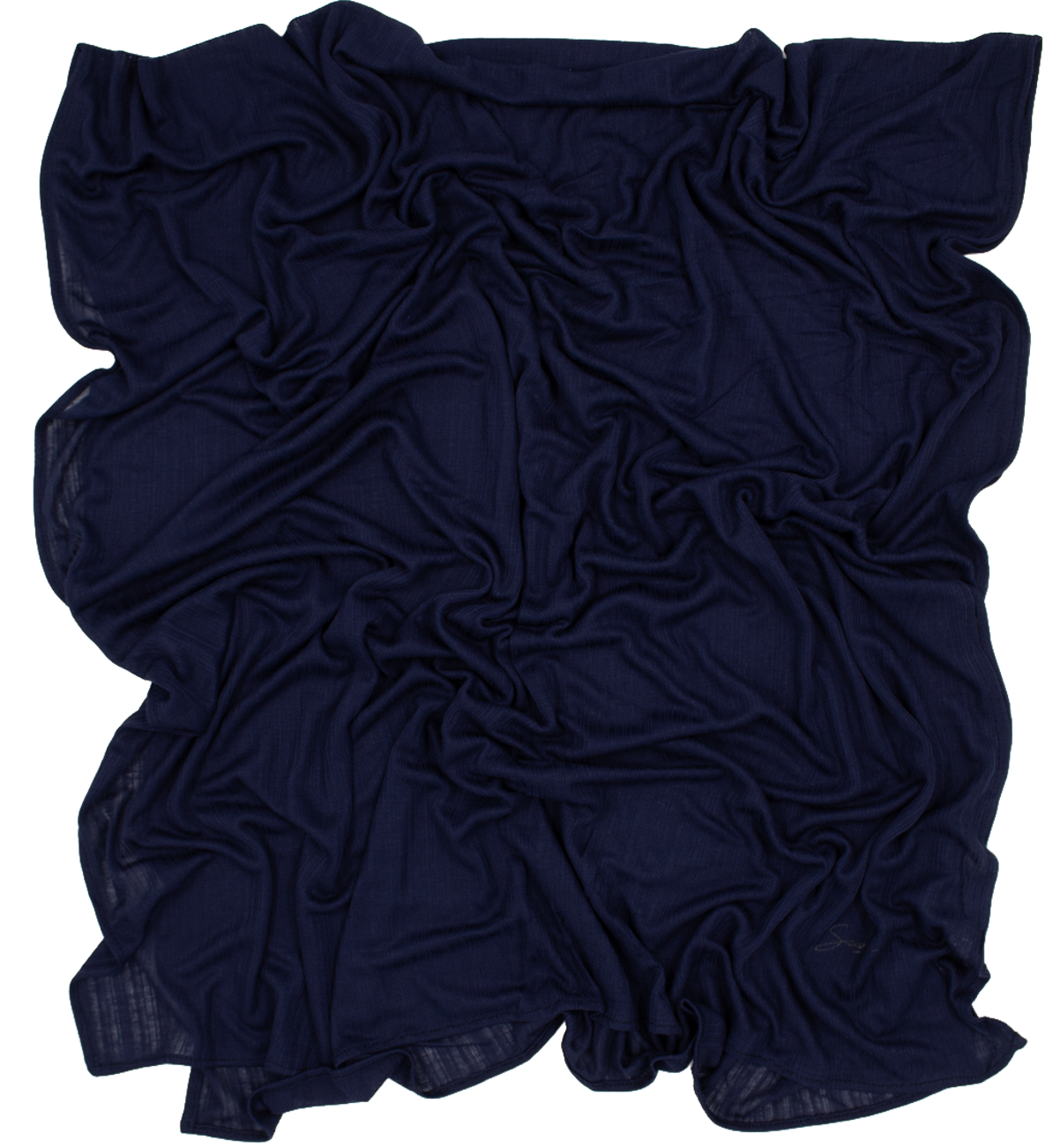 CHÂLE EMALY® "LINES" - Bleu marine