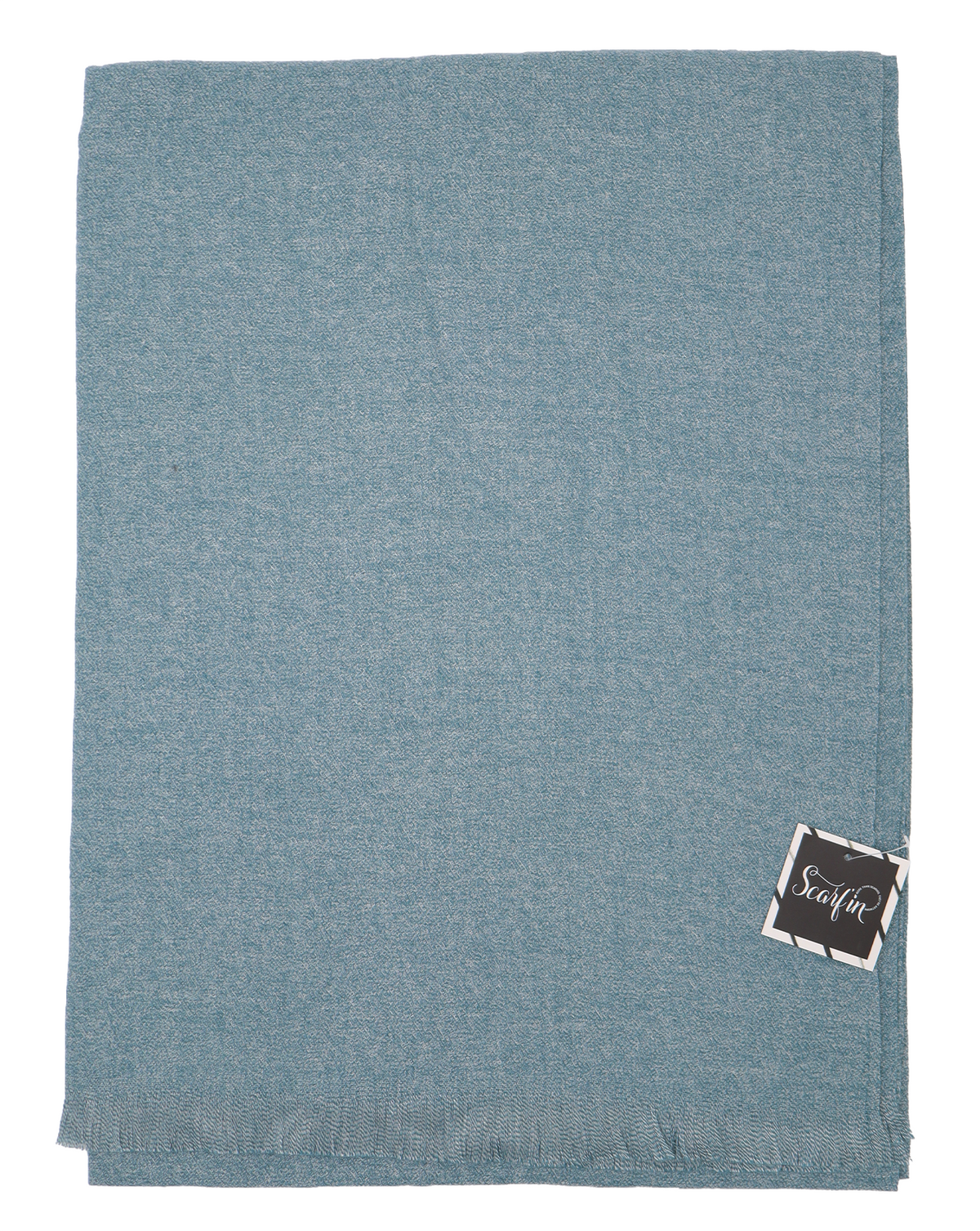 Écharpe en laine unie - Jeans
