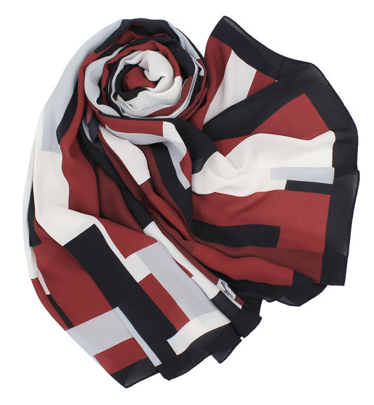 CHALE YAOMY® "LAMBRINA" - Bordeaux