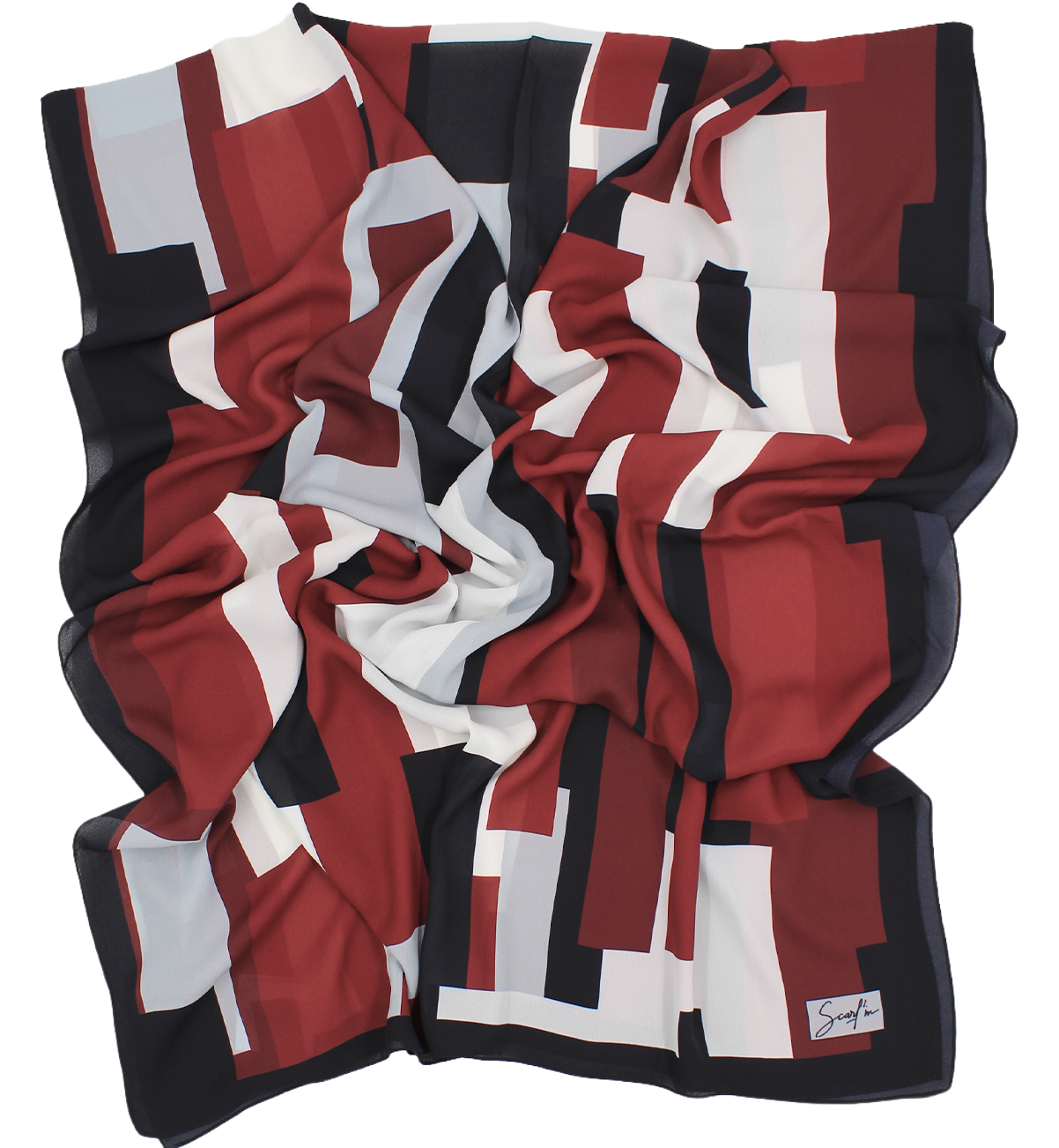 CHALE YAOMY® "LAMBRINA" - Bordeaux