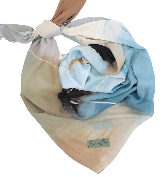 FOULARD YAOMY® "Leyna" - Beige