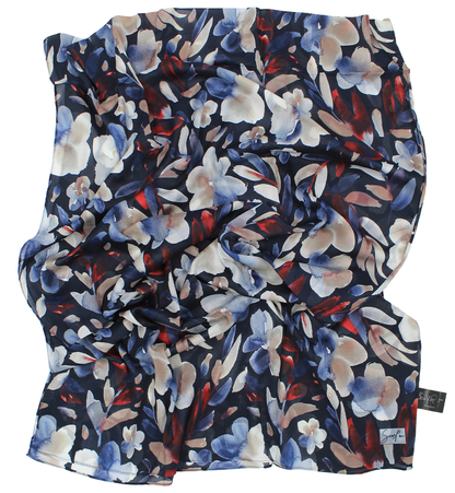 Satin spécial "LILY" - Bleu