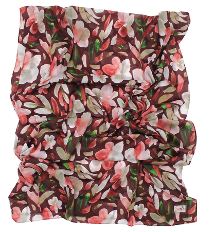 Satin spécial "LILY" - Bordeaux