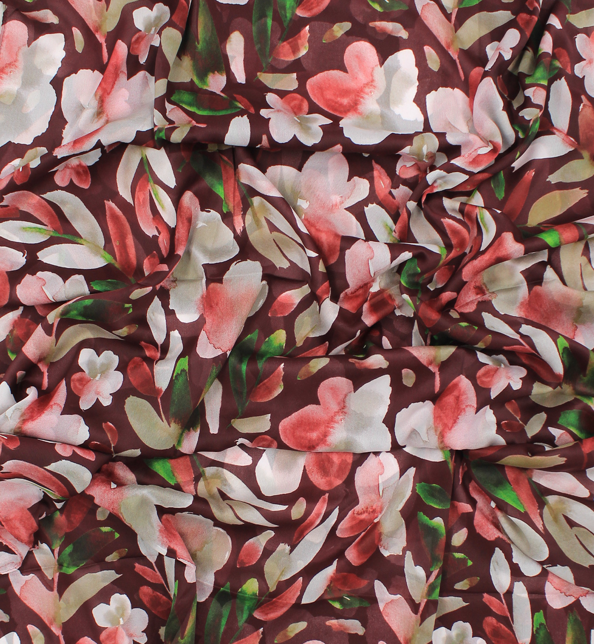 Satin spécial "LILY" - Bordeaux